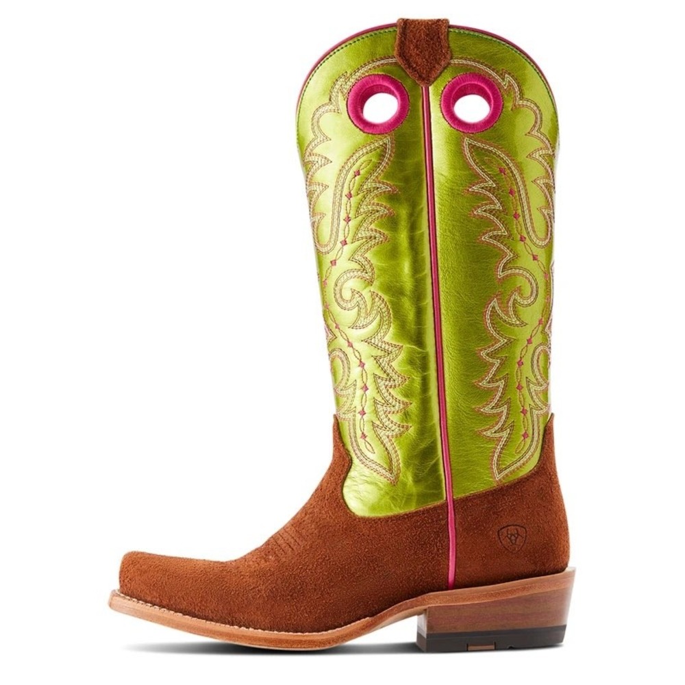 NWOB Ariat Futurity Boon Square Toe Western Boots Size 8 - Picture 2 of 16